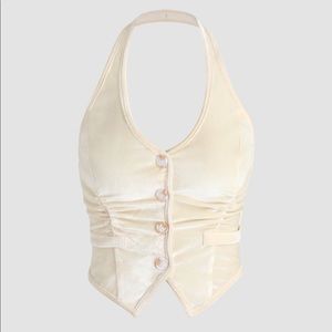 NWT - Halter crop Top